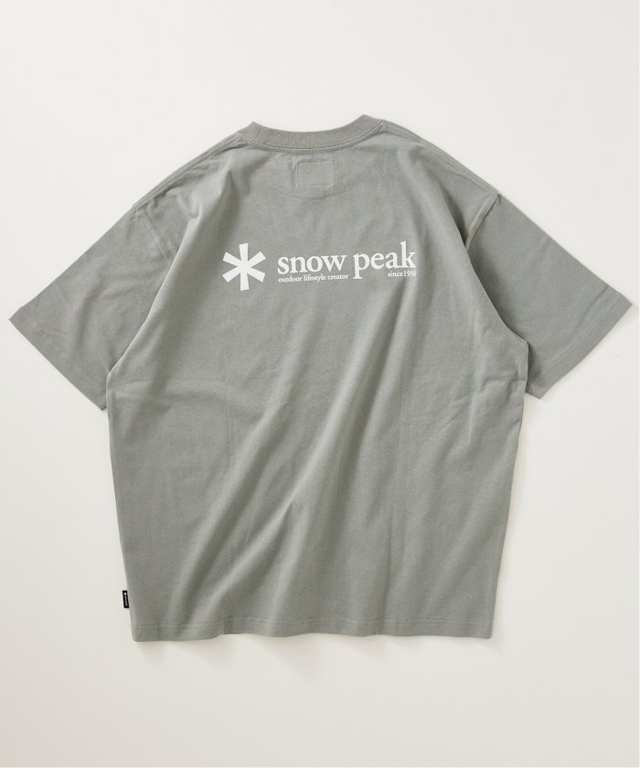 スノーピーク snowpeak プリントロゴTシャツ サイズL 限定品