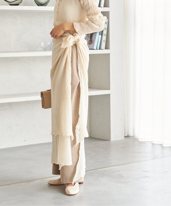 追加》【LES ATELIERS FRANCAIS DE CONFECTION】PAREO スカーフ