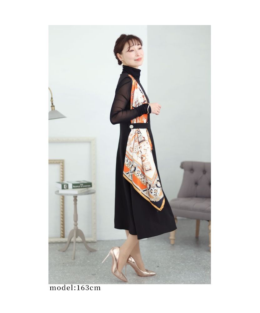 セール】サワアラモード Sawa a la mode スカーフなびく高揚感