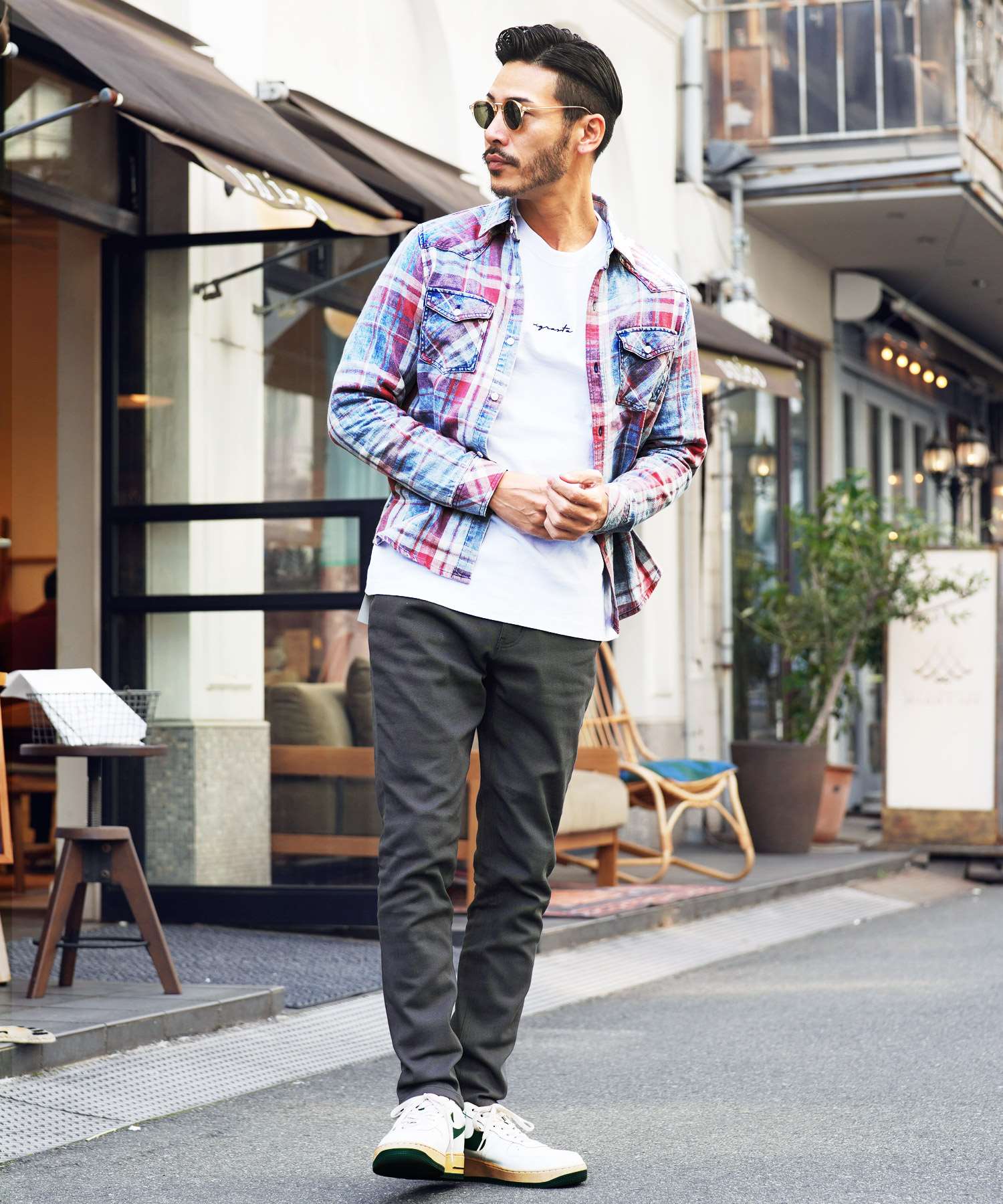 ジギーズショップ JIGGYS SHOP スリムフィットチノパン