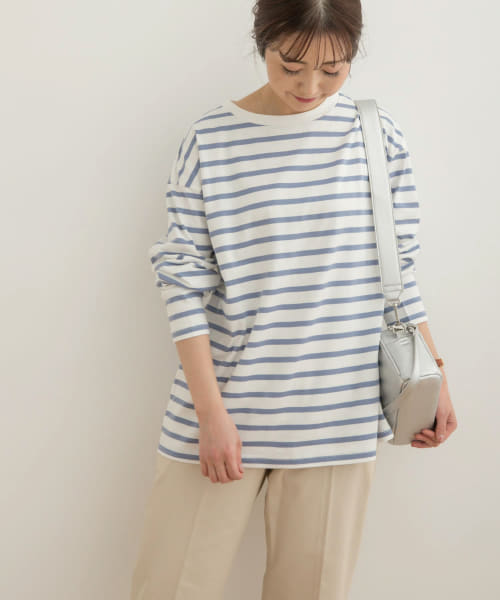 スケールモデル 新作 セール 20%OFF】ボーダーワイドプルオーバー(505935935 靴