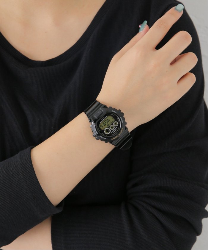 CASIO G-SHOCK ブラックライトグリーン DW-6900CS-1D（カシオ