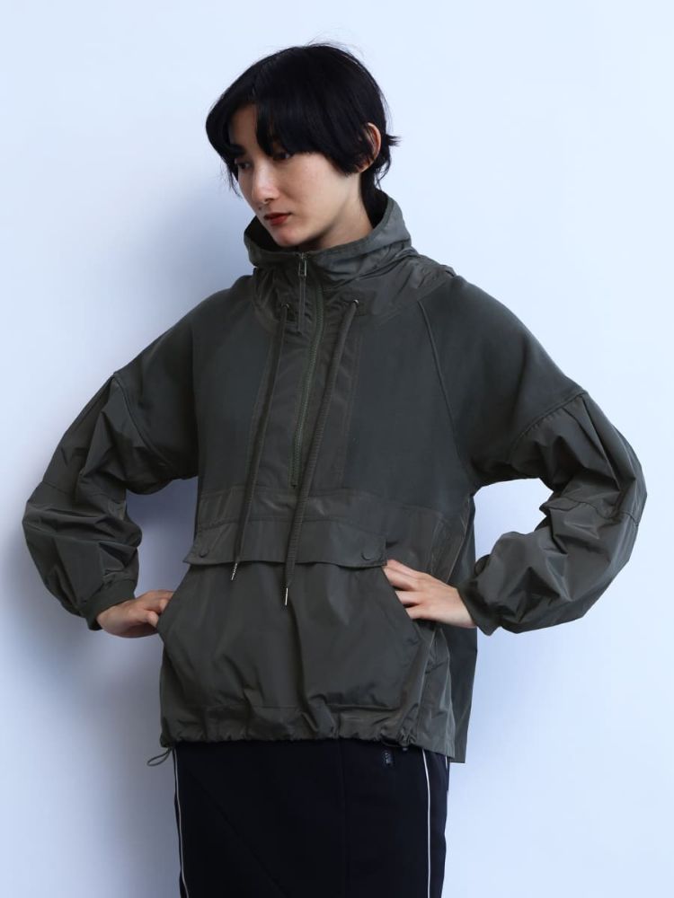 セール】ラシュッド LASUD 異素材アノラックパーカー(505940272 セール】ラシュッド LASUD 異素材アノラックパーカー(505940272
