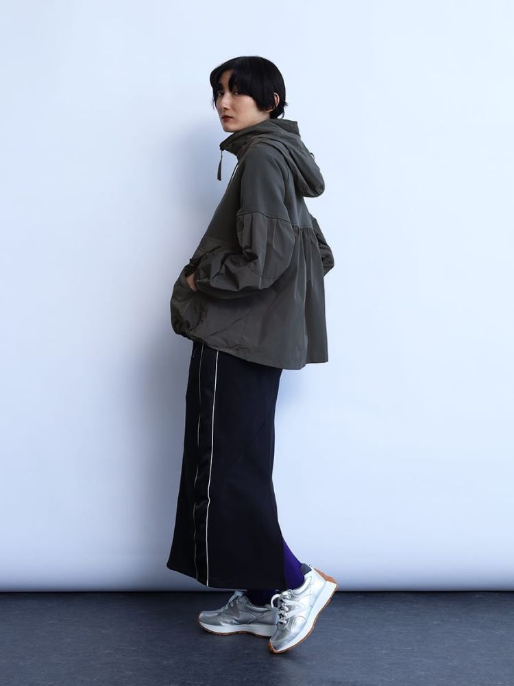 セール】ラシュッド LASUD 異素材アノラックパーカー(505940272 セール】ラシュッド LASUD 異素材アノラックパーカー(505940272