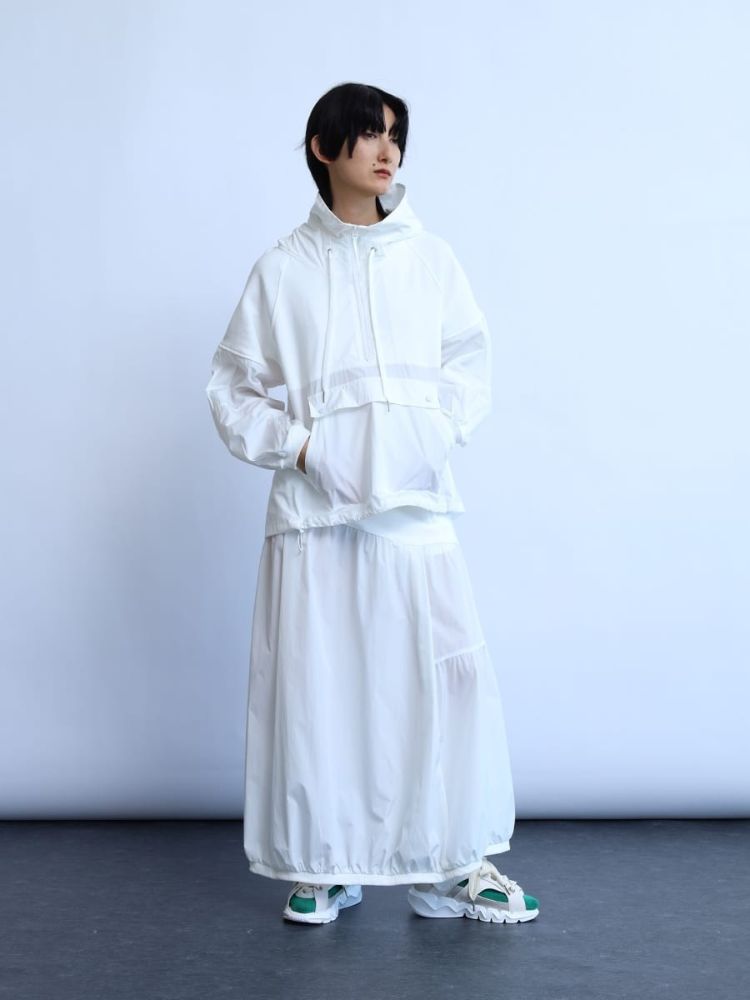 セール】ラシュッド LASUD 異素材アノラックパーカー(505940272 セール】ラシュッド LASUD 異素材アノラックパーカー(505940272