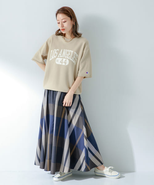 新品タグ付き　サニーレーベル　ビッグチェックイージースカート URBAN RESEARCH Sonny Label（アーバンリサーチサニーレーベル
