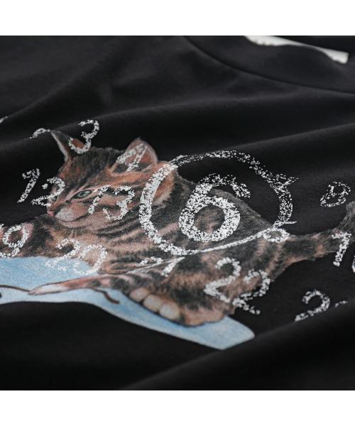 【関税込み】 MM6 Maison Margiela☆ ロゴ コットン 半袖Tシャツ Maison Margiela メゾンマルジェラ Numeric Logo Mako Cotton T