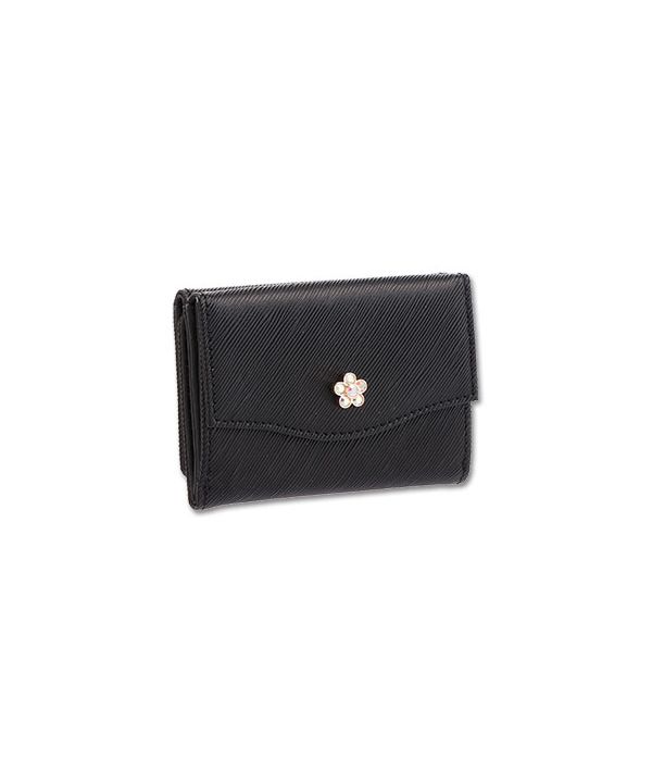 マリークワント　ミニウォレット マリークワント MARY QUANT パールラメエピ ミニウォレット