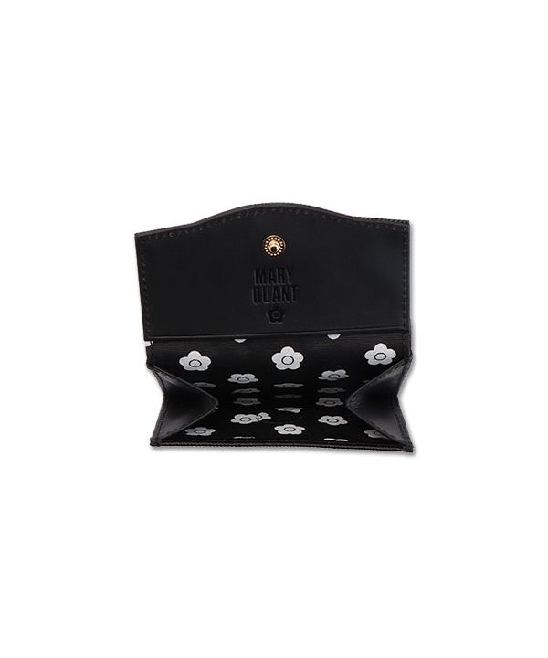 マリークワント　ミニウォレット マリークワント MARY QUANT パールラメエピ ミニウォレット