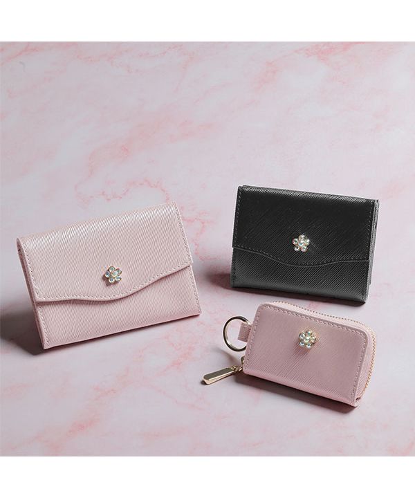 MARY QUANT マリクワ ラメフィルム ミニウォレット MARY QUANT ONLINE SHOP｜マリークヮントオンラインショップ