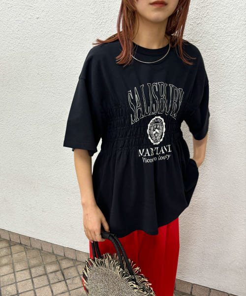 セール】シャーリングBIGTEE(505942534) | ケービーエフ(KBF セール】シャーリングBIGTEE(505942534) | ケービーエフ(KBF