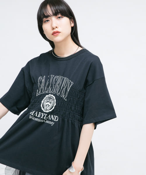 セール】シャーリングBIGTEE(505942534) | ケービーエフ(KBF セール】シャーリングBIGTEE(505942534) | ケービーエフ(KBF