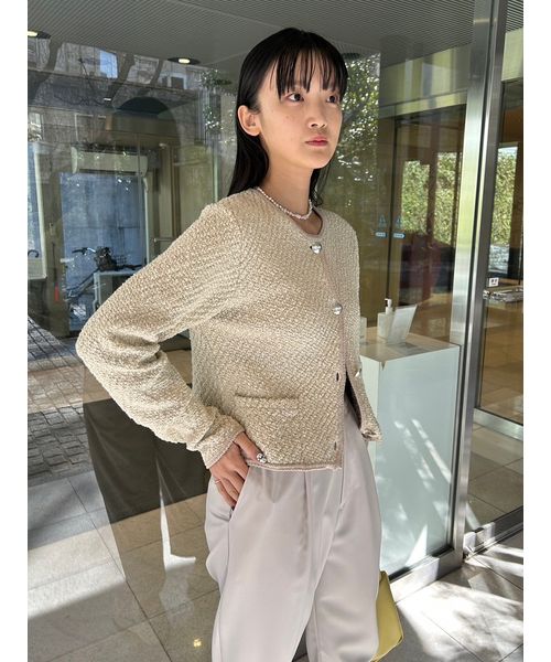emmi 金子綾 コラボ コクーンパンツ 1 ベージュ emmi atelier】金子綾 コラボコクーンパンツ(505889465) | emmi