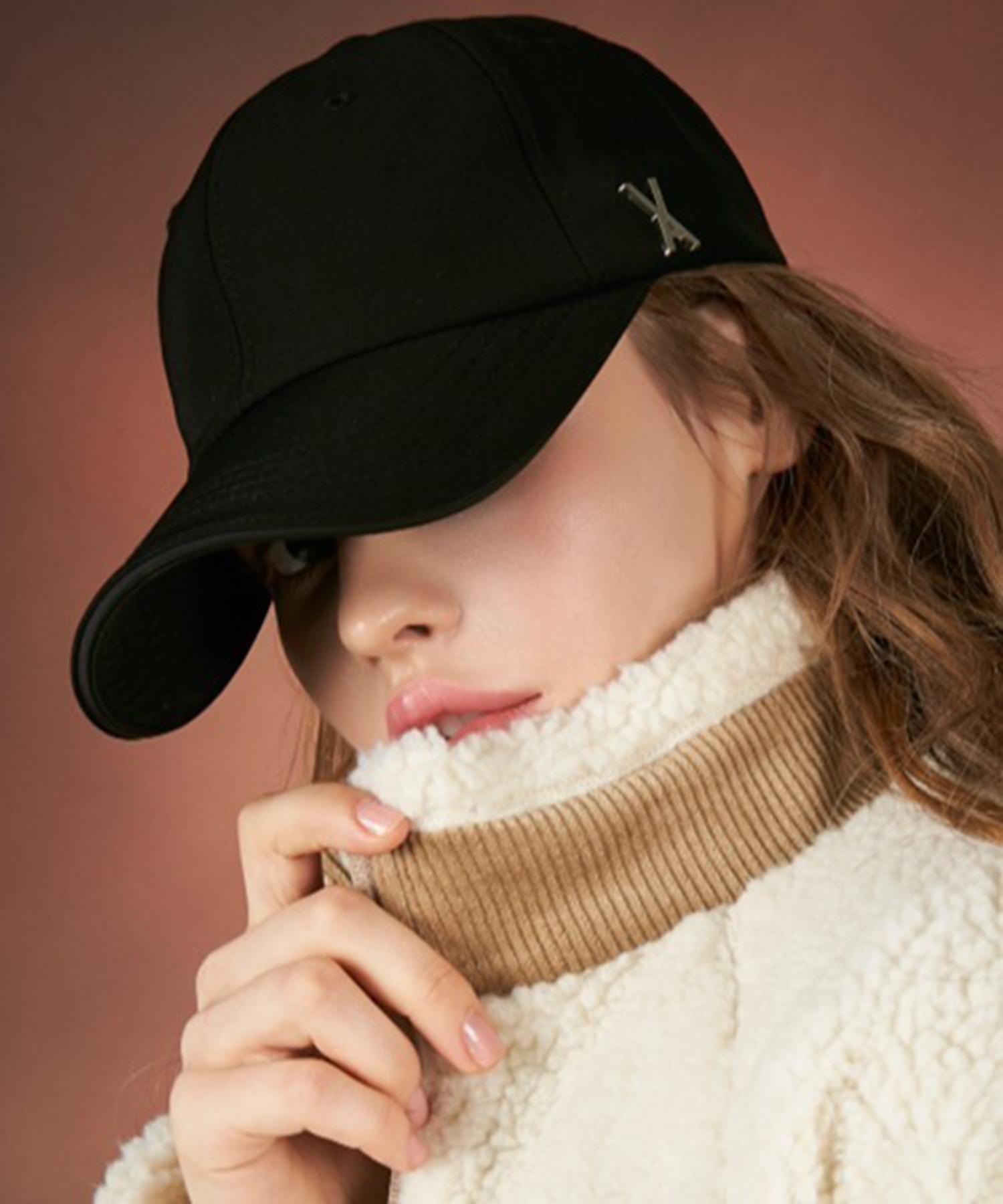 セール】バザール VARZAR Silver stud over fit ball cap