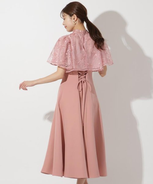 ラメフラワーチュールレイヤードドレス(505943947) | AND COUTURE(AND 