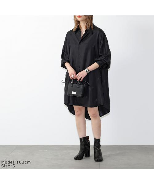 セール】MM6 シャツ S52CT0780 S78374 サテン ワンピース セール】MM6 シャツ S52CT0780 S78374 サテン ワンピース