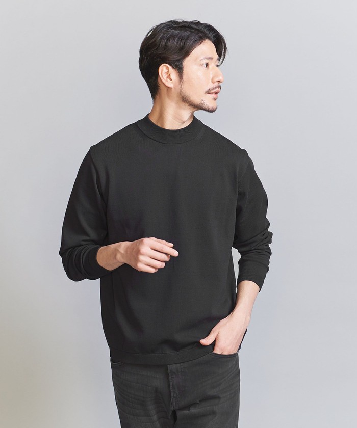 WEB限定 WARDROBE SMART】KOUKIN ハイゲージ ニット モックネック