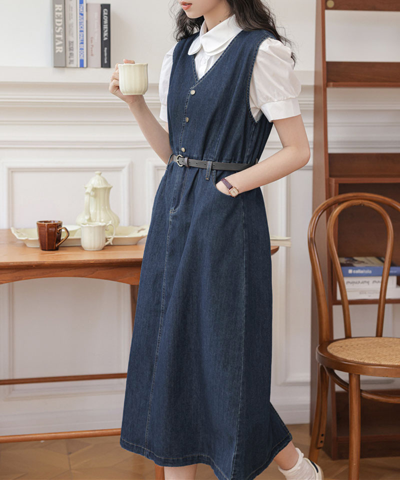 セール30%OFF】ショッピングゴー shoppinggo デニムワンピース