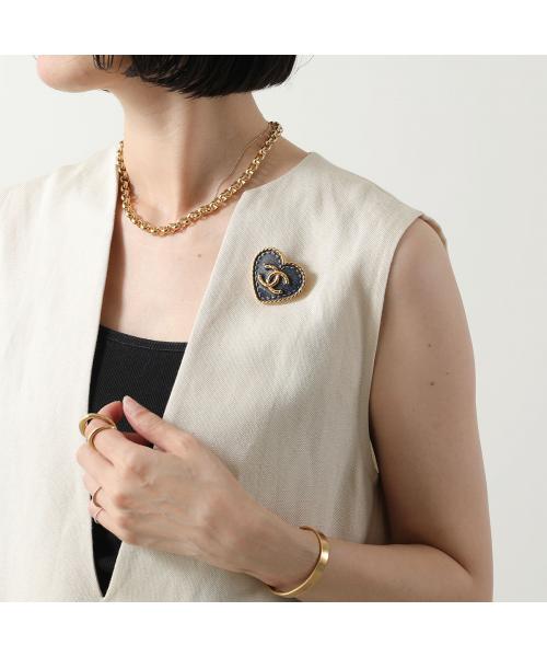 CHANEL ブローチ ABC728 B15375 ハート ココマーク(505944857 CHANEL ブローチ ABC728 B15375 ハート ココマーク(505944857