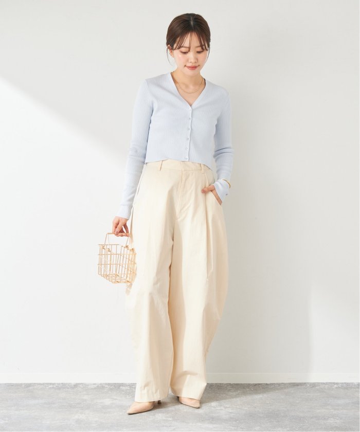 セール】V－Neck Cropped カーディガン(505945290) | プラージュ