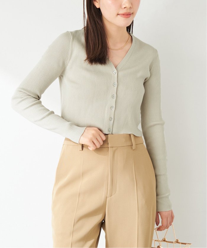 セール】V－Neck Cropped カーディガン(505945290) | プラージュ