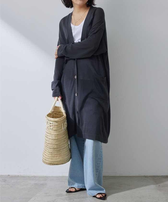 セール 30%OFF】14Gロングカーディガン(505950278) | ウィム セール 30%OFF】14Gロングカーディガン(505950278) | ウィム