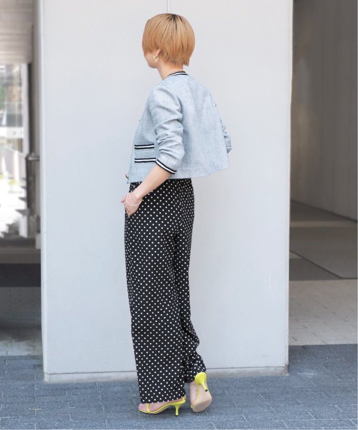 ドットワイドパンツ(505950414) | ヴェルメイユ パー イエナ