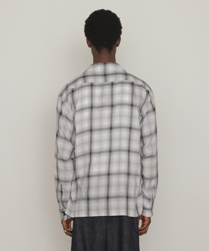 クーポン】【セール 40%OFF】OMBRE CHECK LS SHIRT/ オンブレ