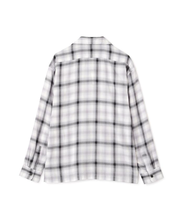 セール 40%OFF】OMBRE CHECK LS SHIRT/ オンブレチェック ロング