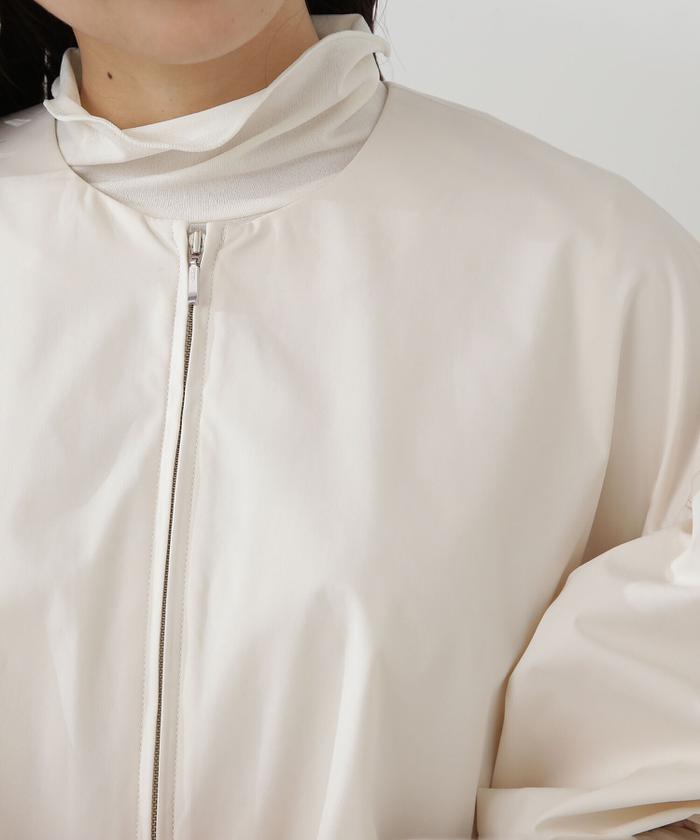 セール 50%OFF】バルーンスリーブペプラムフォルムブルゾン