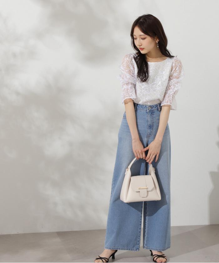 Drawer - very掲載 CASA FLINE　エンブロイダリー　ブラウス CASA FLINE（カーサフライン）の「エンブロイダリーブラウス