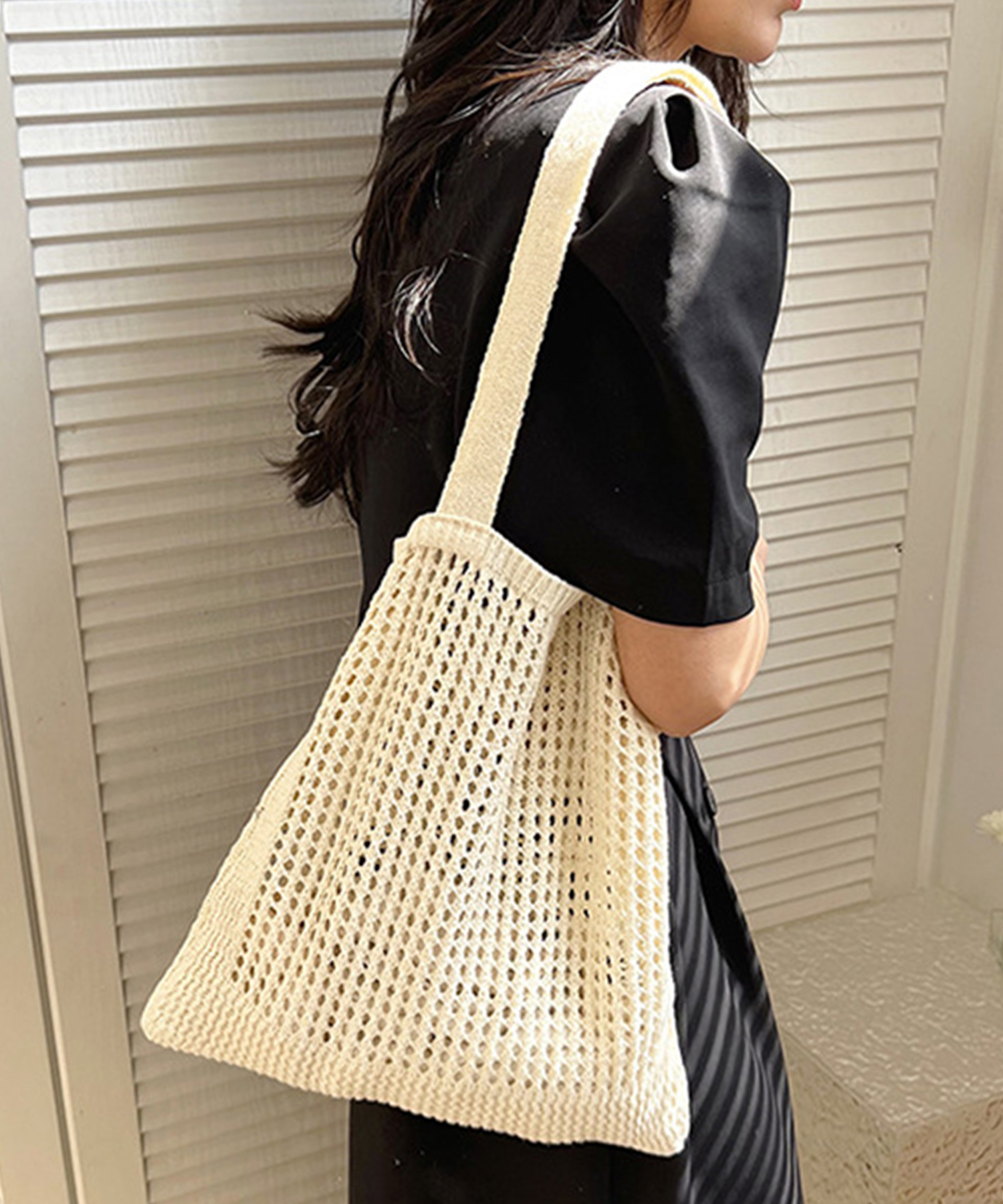 L’Appartement DEUXIEME CLASSEメッシュトートバッグ L'Appartement DEUXIEME CLASSE - アパルトモン 15周年記念 限定