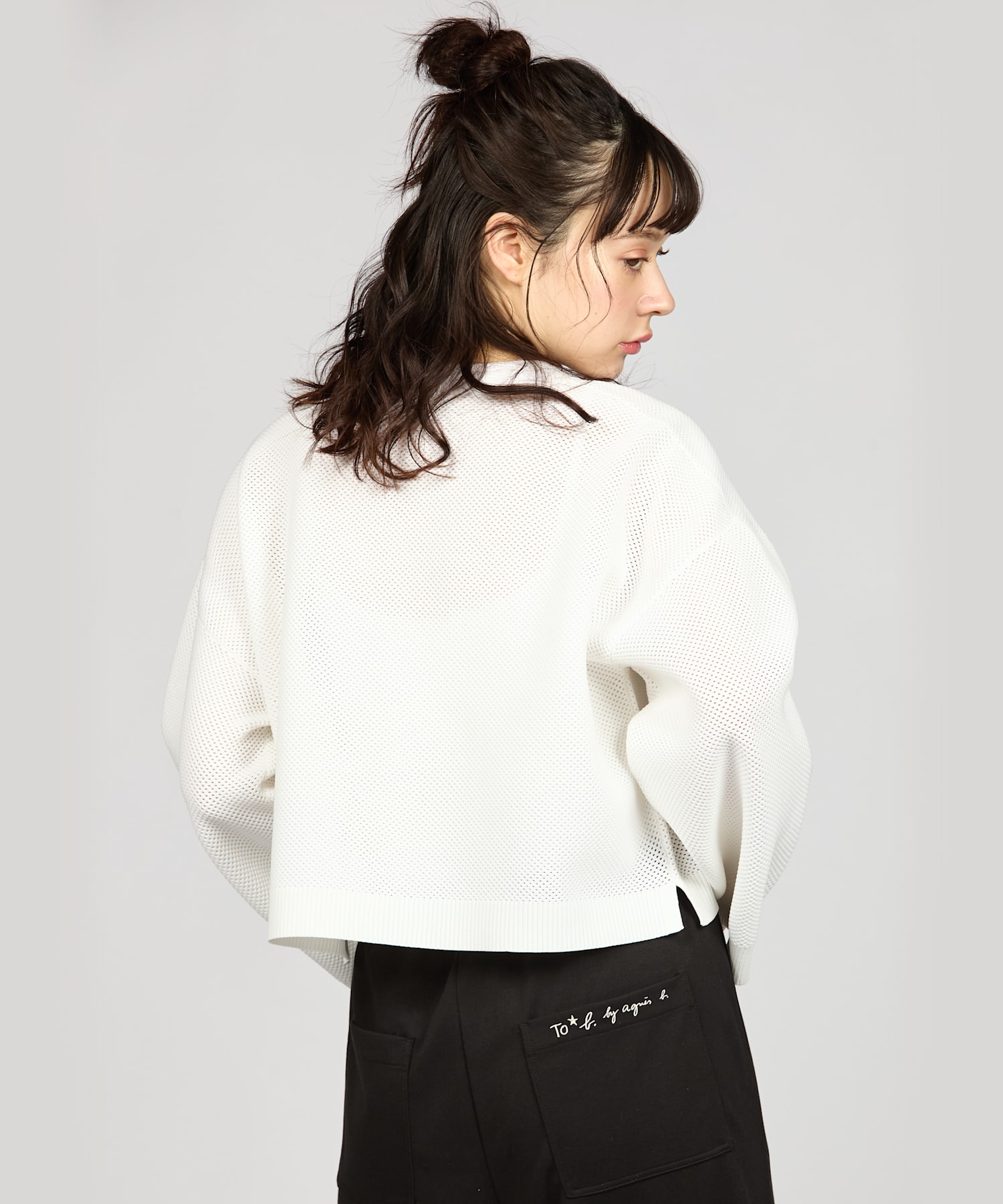 【完売品】アニエスベー 美品 IDI5 HAUT トップス 40 L 綿100% 最安プラン 完売品】アニエスベー 美品 綿100% L 40 トップス