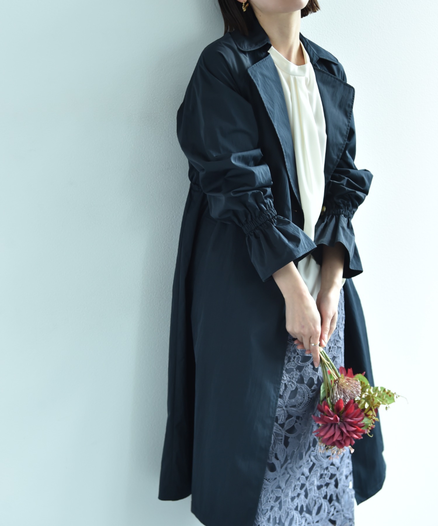 最新ファッション - カシミヤ100%ロングコート☆インタープラネット