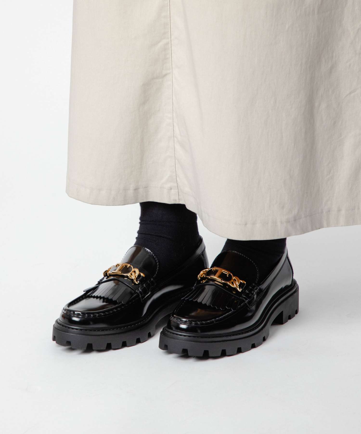 トッズ TOD'S XXW08J0GF80 SHA ローファー HOOK レディース
