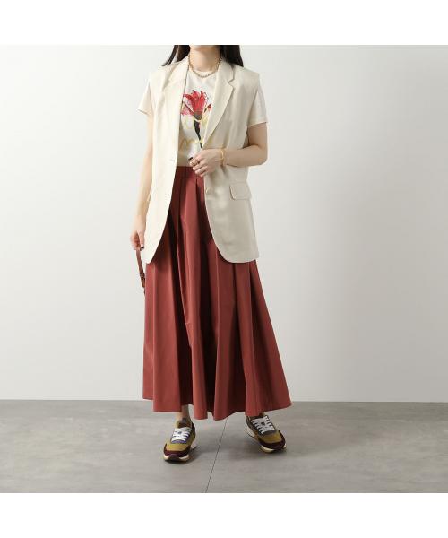 マックスマーラ（Max Mara）】ローファー赤茶色