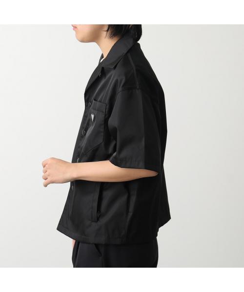 PRADA 半袖 シャツ SC449 1WQ8 Re－Nylon メタルロゴ(505957452