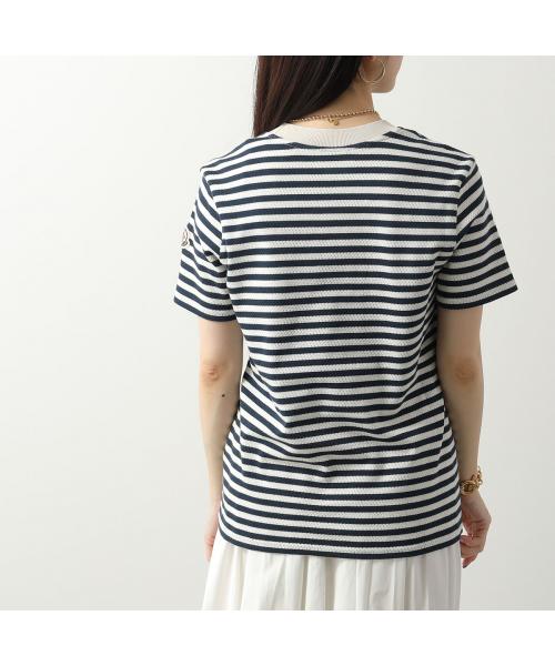 MONCLER 半袖 Tシャツ MAGLIA MANICA CORTA 8C00017 89AGT Moncler Black Maglia Manica Corta T-shirt Moncler