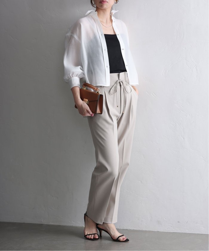 新品 人気完売 ラトータリテ 24aw 定価1.3万 シャツ ブラウス シアー シアーパールシャツ(505957644) | ラ トータリテ(La Totalite
