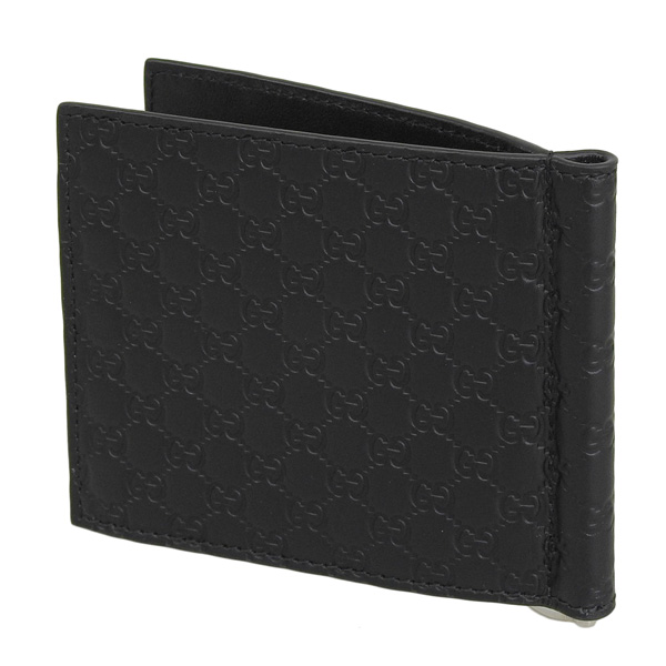 GUCCI グッチ グッチシマ マネークリップ 二つ折り 財布 札入れ