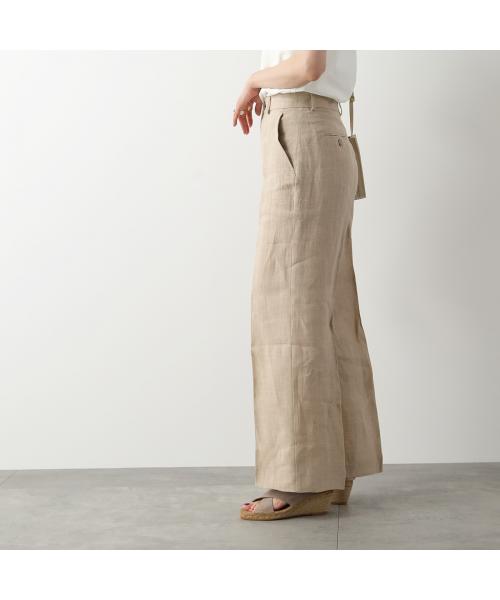 Max Mara WEEKEND マックスマーラー リネン ワイドパンツ