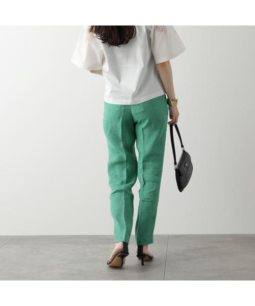weekend maxmara レザークロップドパンツ weekend maxmara レザークロップドパンツ