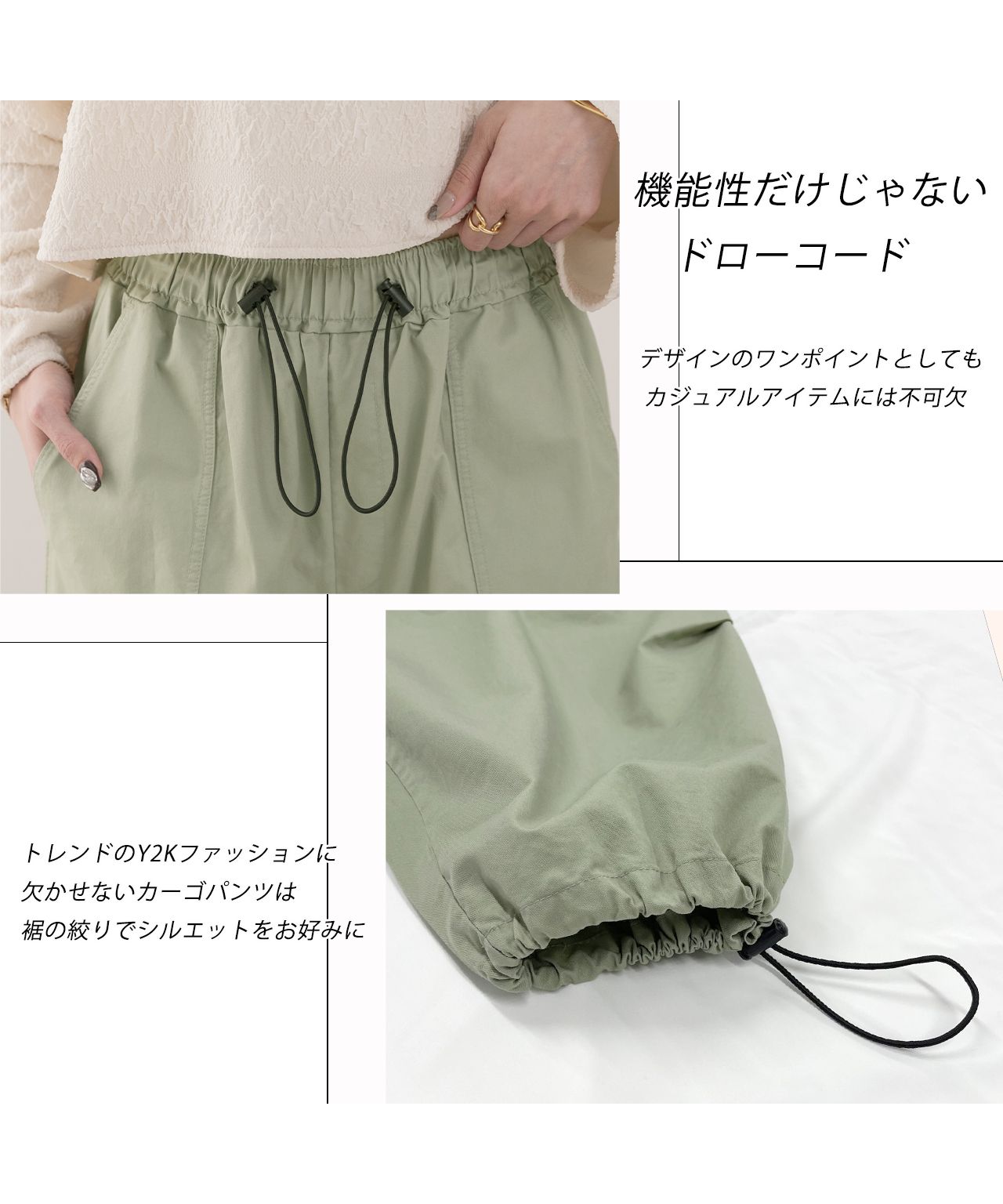 カーゴパンツ フルレングス カーゴパンツ レディース メンズ
