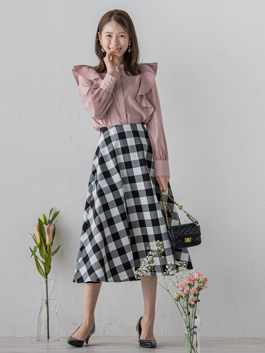 セール 50%OFF】クイーンズコート QUEENS COURT ギンガム セール 50%OFF】クイーンズコート QUEENS COURT ギンガム