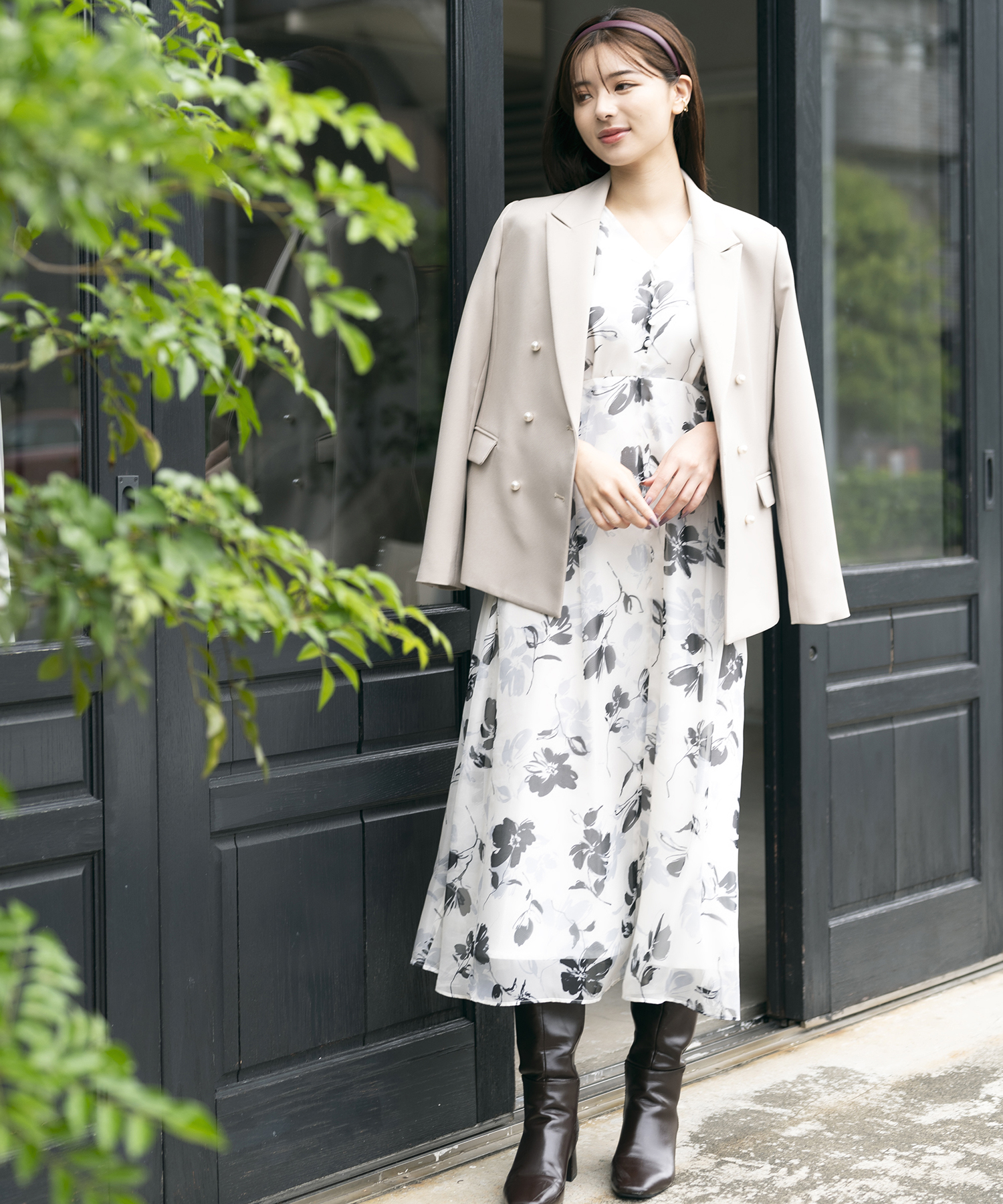 セール】ミッシュマッシュ MISCH MASCH パールダブルテーラー セール】ミッシュマッシュ MISCH MASCH パールダブルテーラー