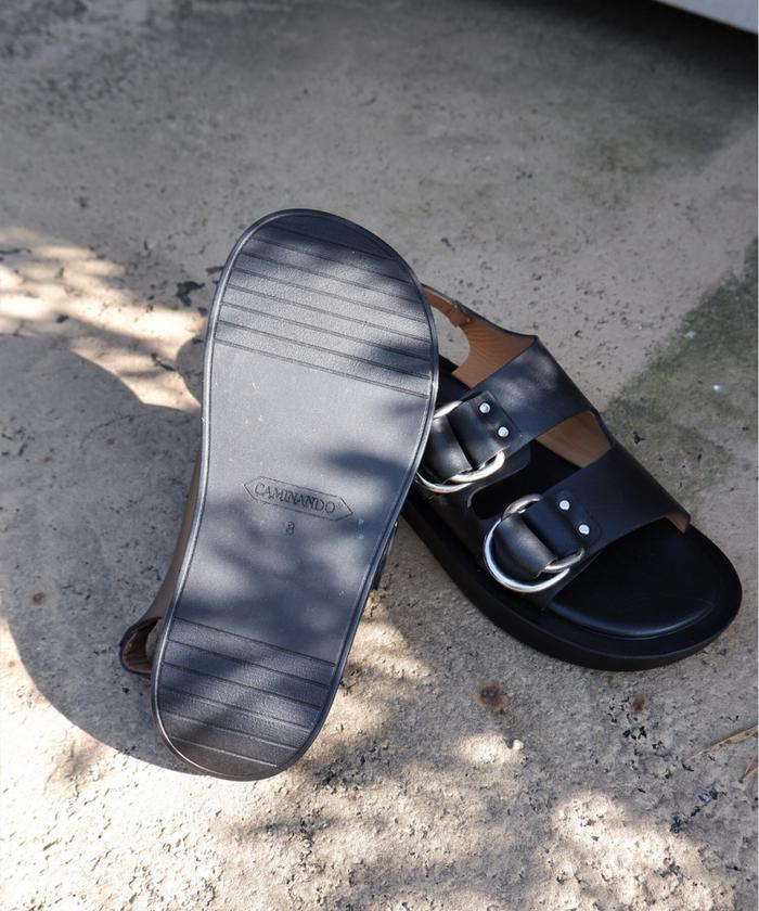 CAMINANDOカミナンドBIG DOUBLE BUCKLE SANDALS 楽天市場】CAMINANDO カミナンド BIG DOUBLE BUCKLE SANDALS