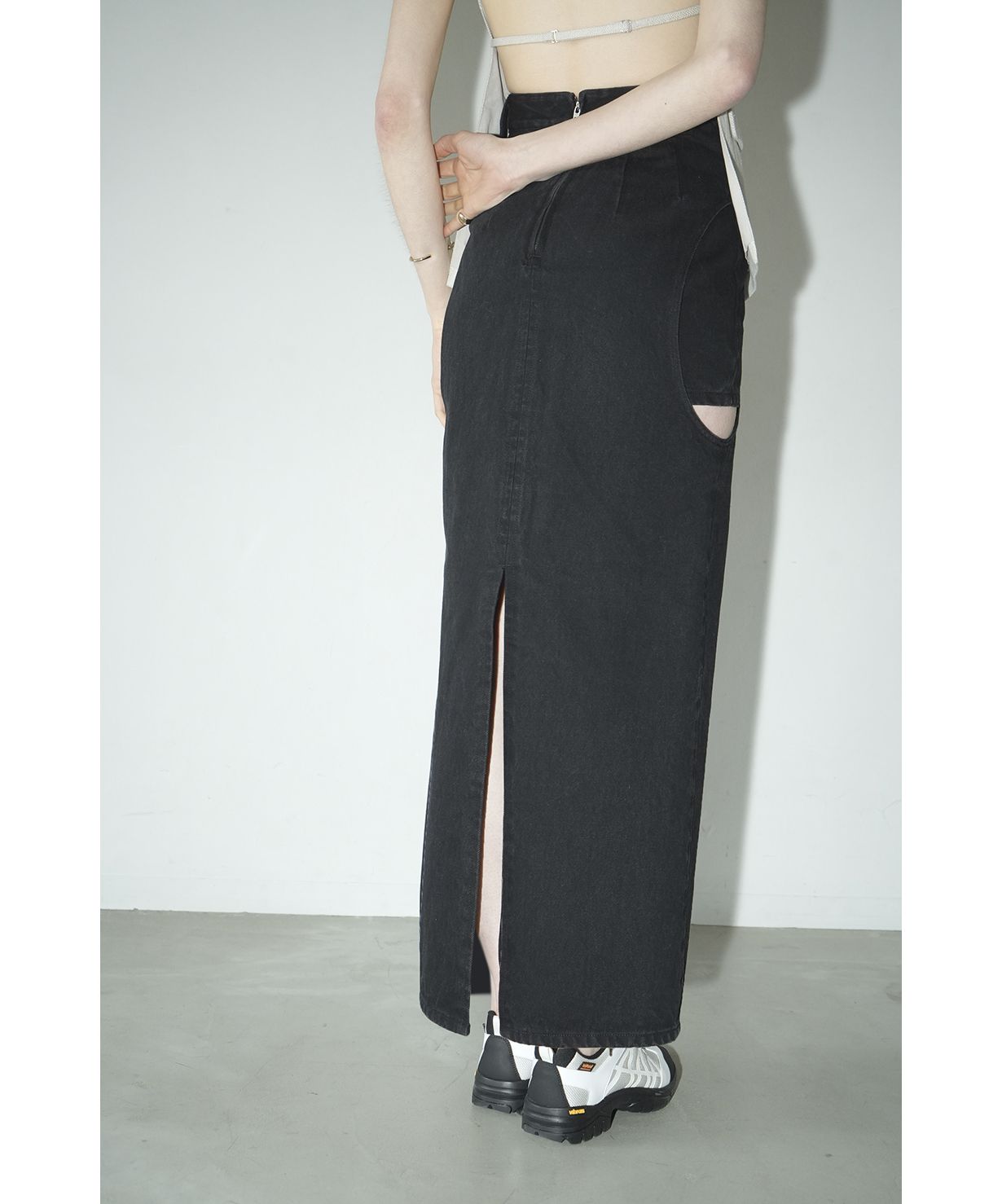 CIRCLE CUT LAYERED DENIM SKIRT(505957706) | クラネ(CLANE CIRCLE CUT LAYERED DENIM SKIRT(505957706) | クラネ(CLANE