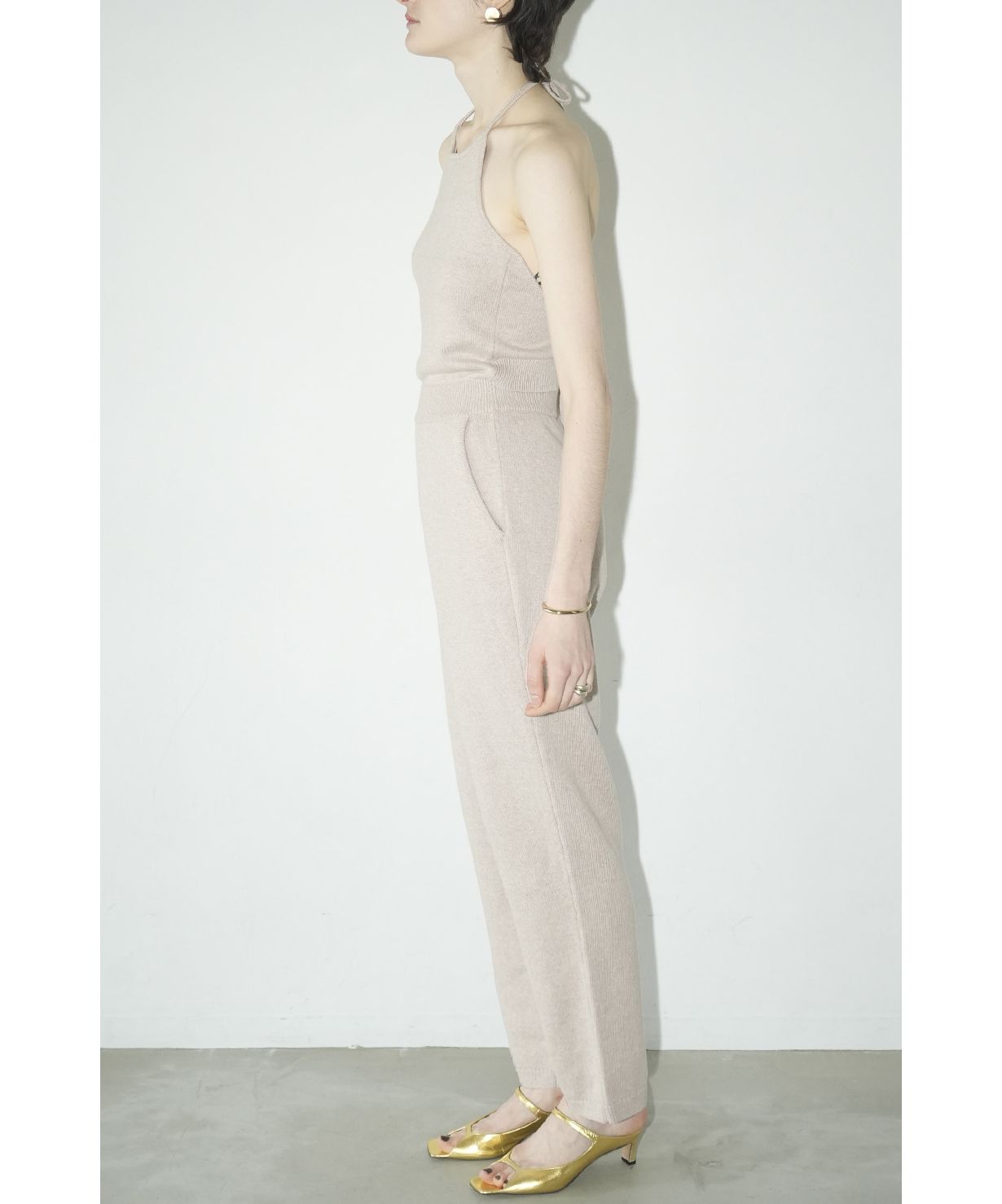 セール 30%OFF】HALTER NECK KNIT ALL IN ONE(505957708