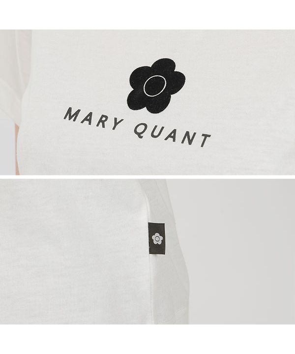 MARY QUANT◆Tシャツ/1/コットン/WHT/無地 MARY QUANT ONLINE SHOP｜マリークヮントオンラインショップ