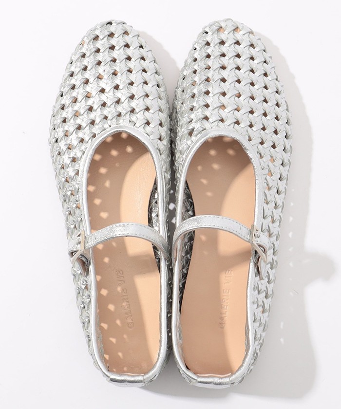 【匿名配送】GALERIE VIE MESH MARYJANE フラットシューズ セール 40%OFF】 GALERIE VIE MESH MARYJANE フラットシューズ
